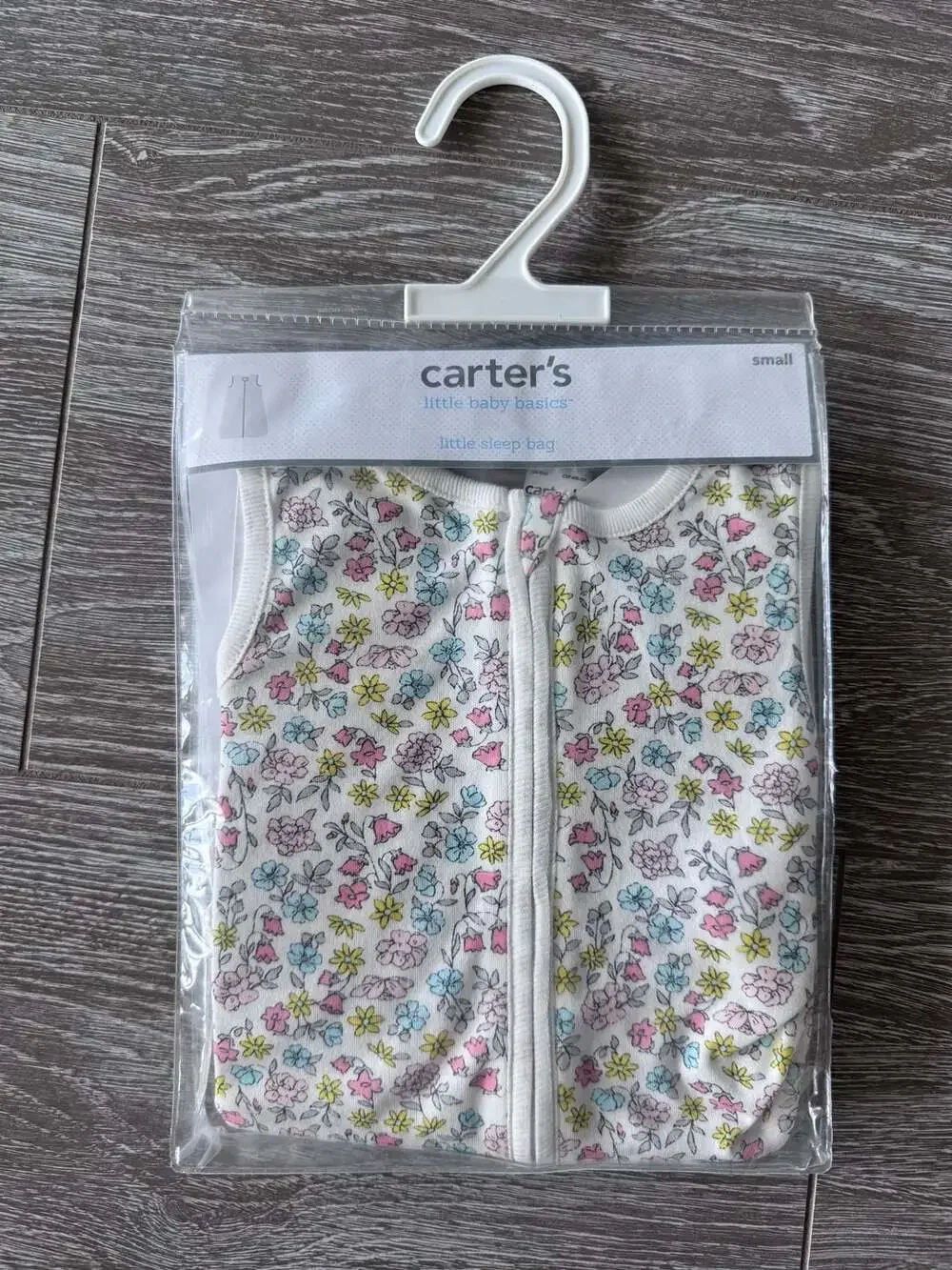 Carter's Little Sleep Bag Size Small Floral
